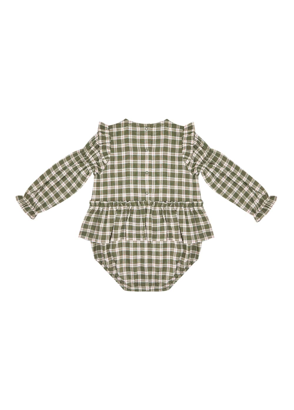 Picture of DOMINIQUE BABY ROMPER - DRIED HERB